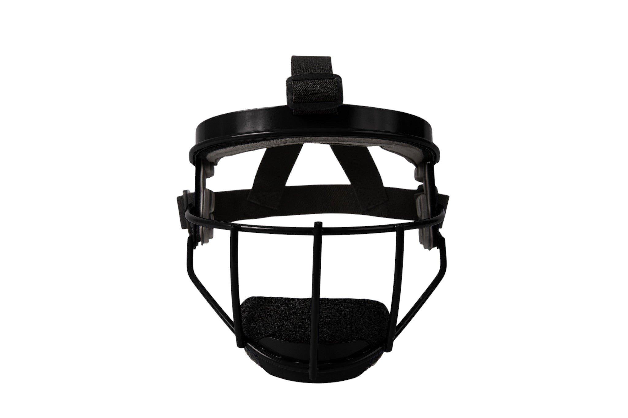 Rip-It Women's Defense Pro Softball Fielder's Face Mask - Black - BLACK